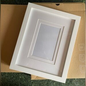 Pottery Barn Wood Galleryy Multi-Mat Frames (2)